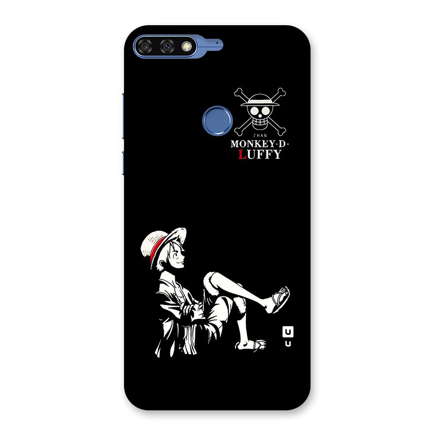 Monkey Luffy Back Case for Honor 7C