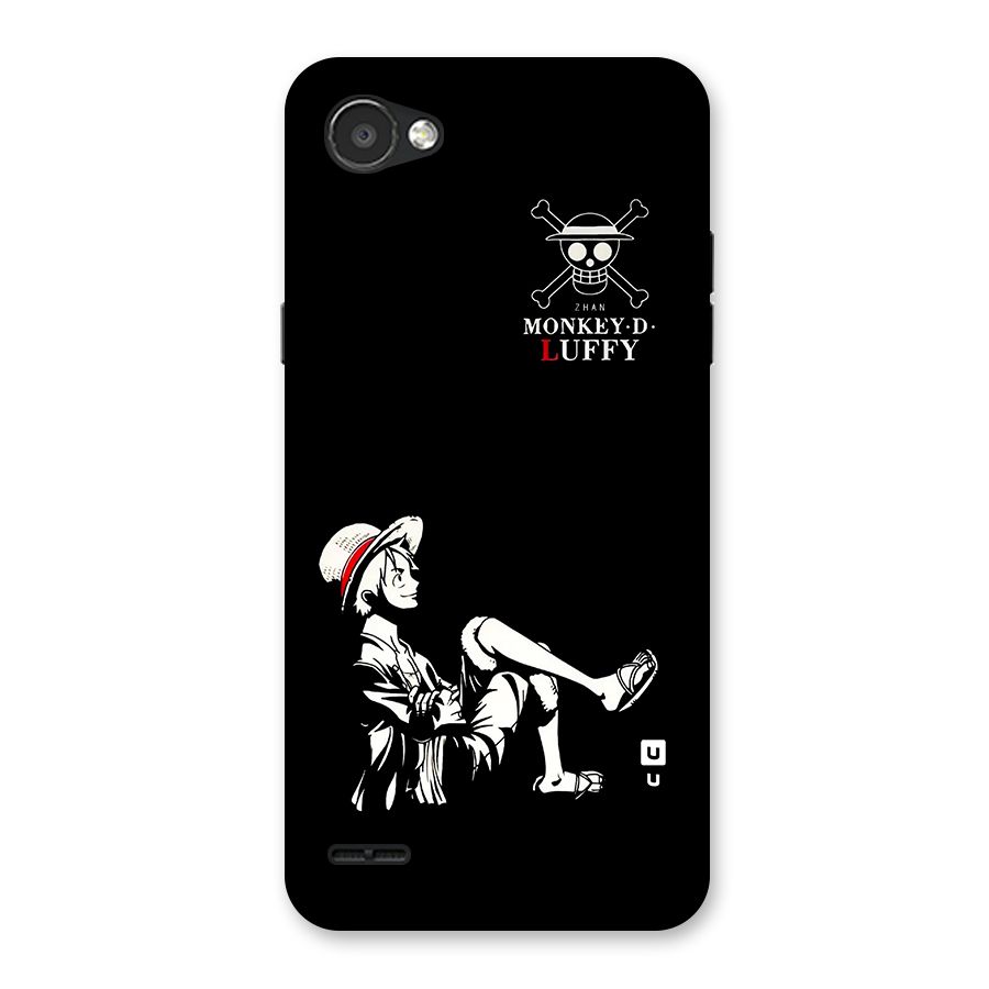 Monkey Luffy Back Case for LG Q6