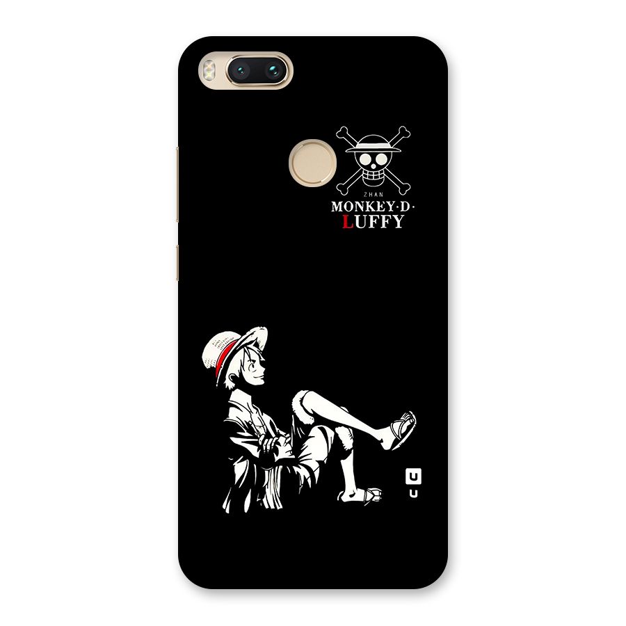 Monkey Luffy Back Case for Mi A1