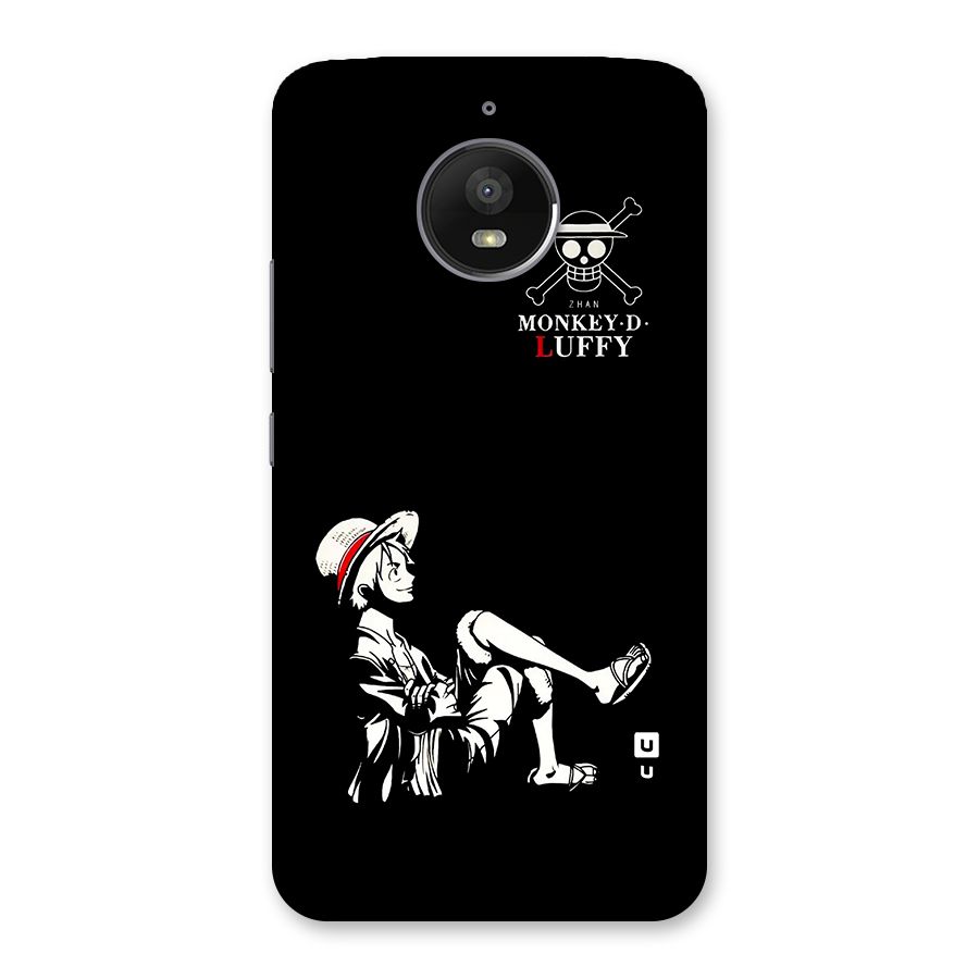 Monkey Luffy Back Case for Moto E4 Plus