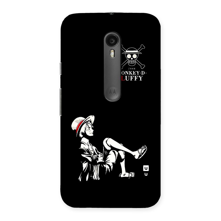 Monkey Luffy Back Case for Moto G3