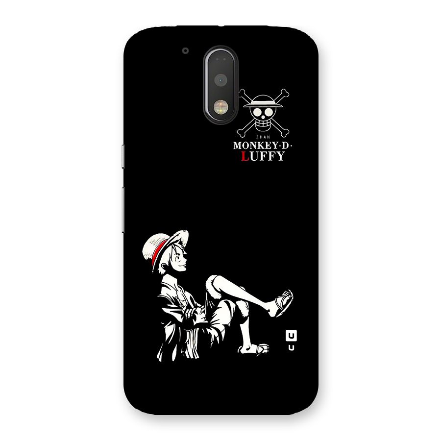 Monkey Luffy Back Case for Moto G4