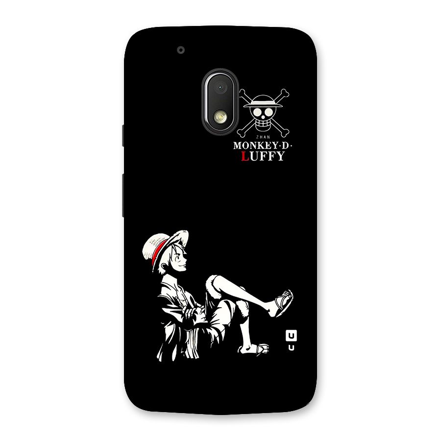 Monkey Luffy Back Case for Moto G4 Play