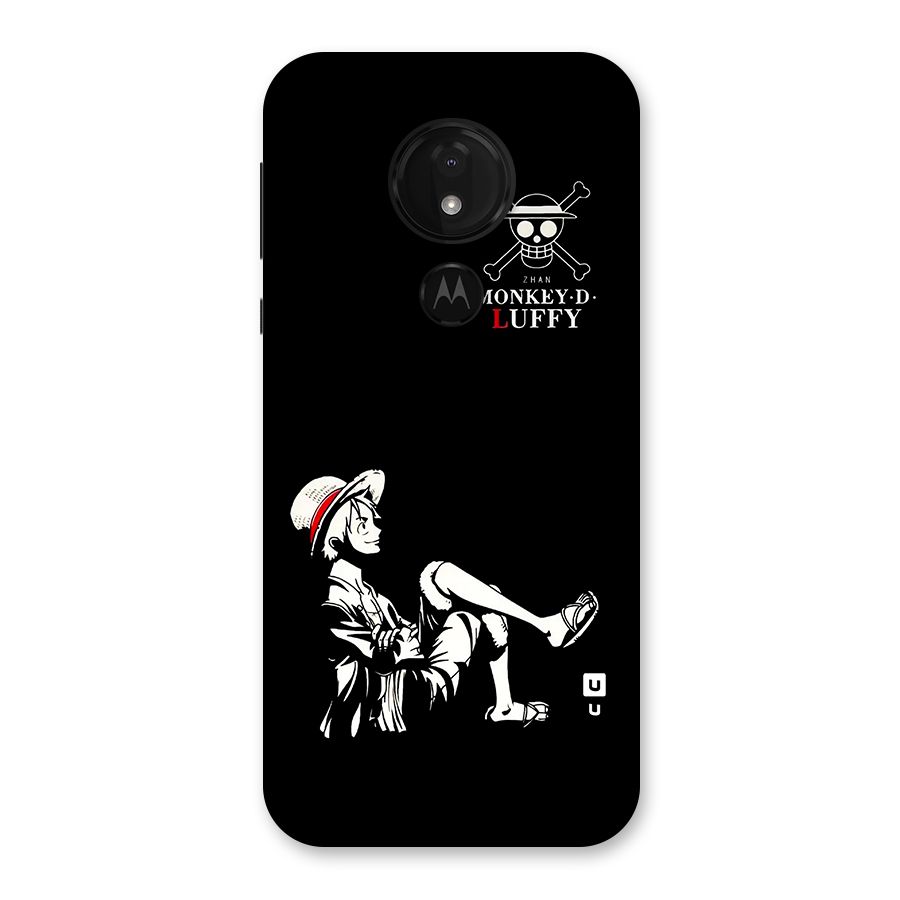 Monkey Luffy Back Case for Moto G7 Power