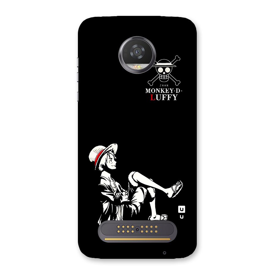 Monkey Luffy Back Case for Moto Z2 Play