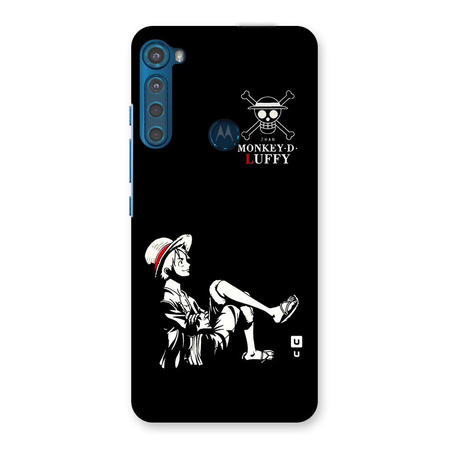 Monkey Luffy Back Case for Motorola One Fusion Plus