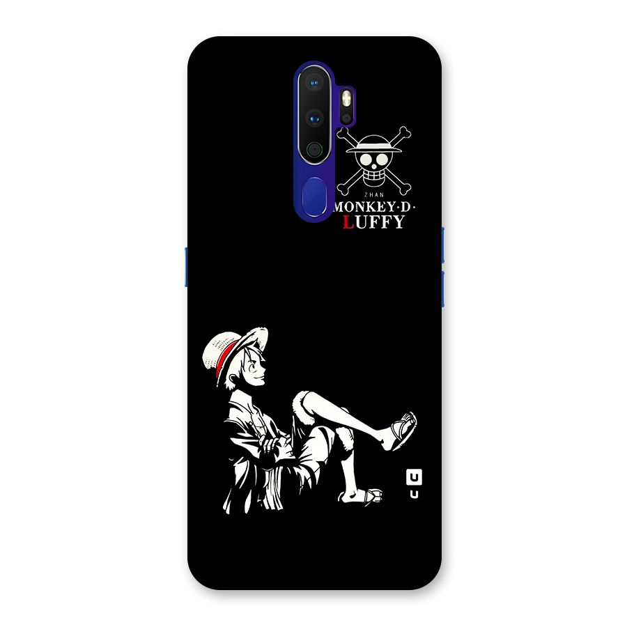 Monkey Luffy Back Case for Oppo A9 (2020)