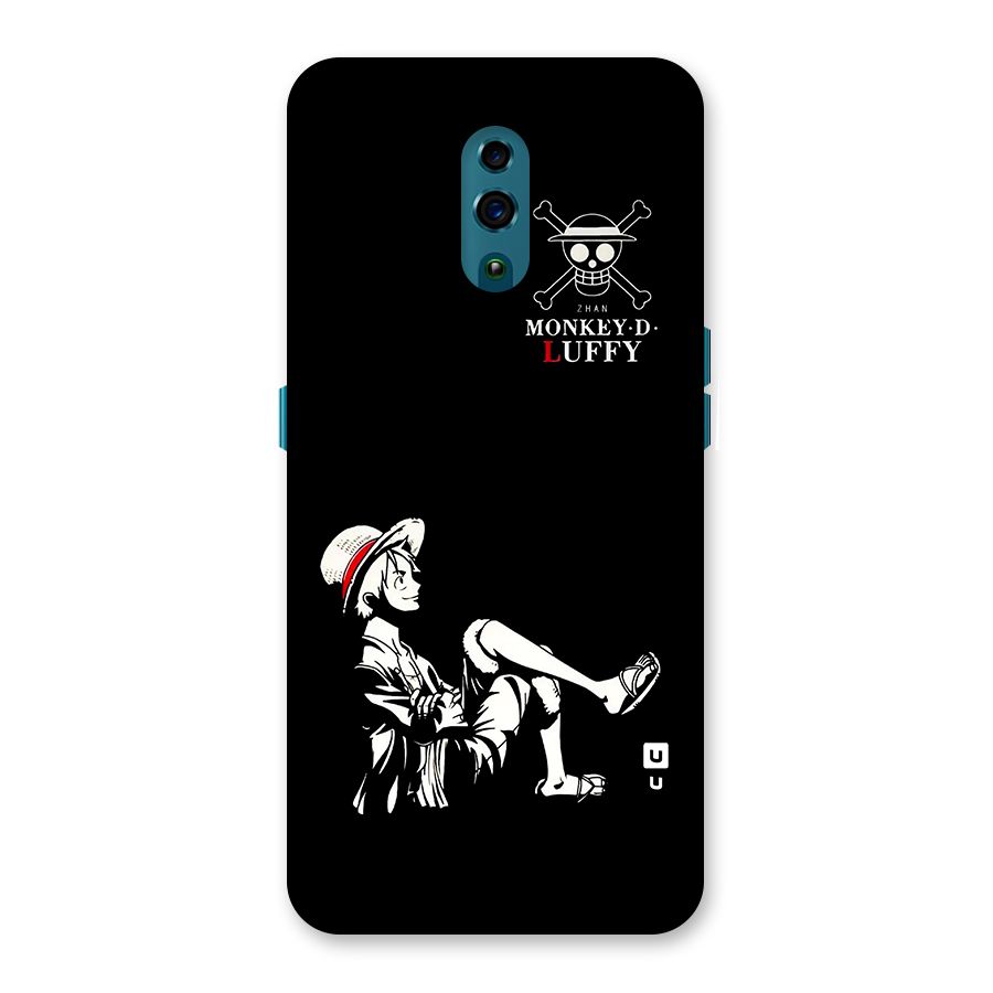 Monkey Luffy Back Case for Oppo Reno