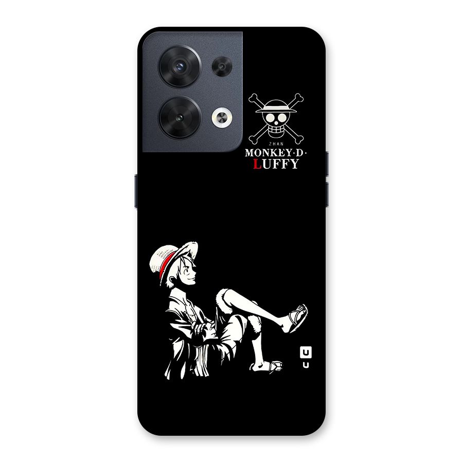 Monkey Luffy Back Case for Oppo Reno8 5G
