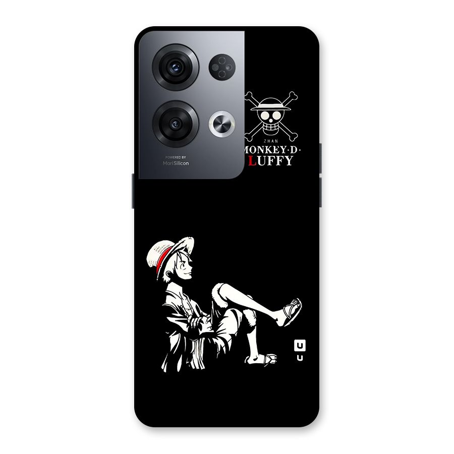 Monkey Luffy Back Case for Oppo Reno8 Pro 5G