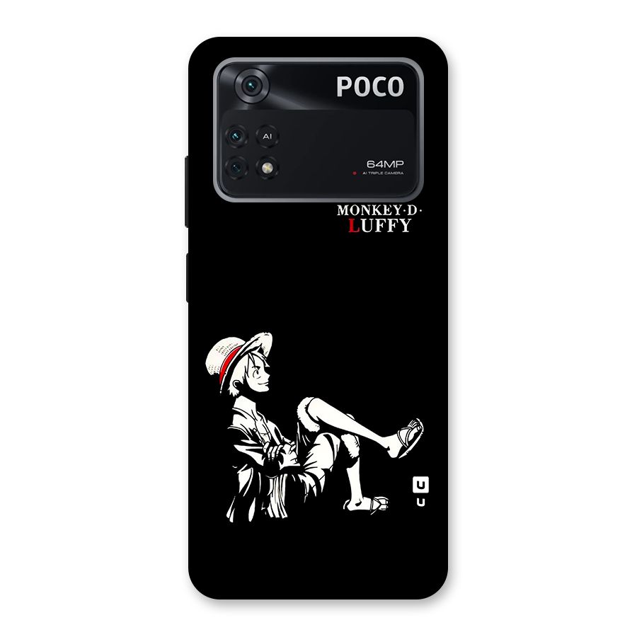 Monkey Luffy Back Case for Poco M4 Pro 4G