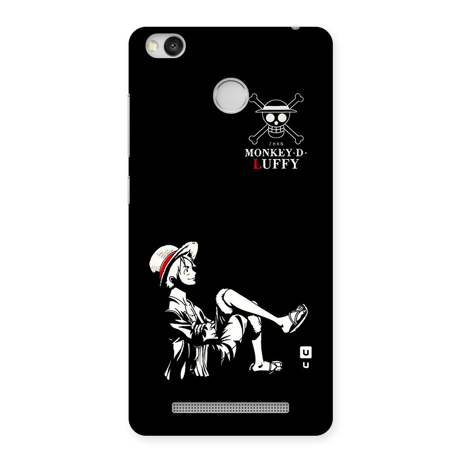 Monkey Luffy Back Case for Redmi 3S Prime