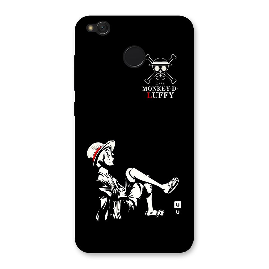 Monkey Luffy Back Case for Redmi 4