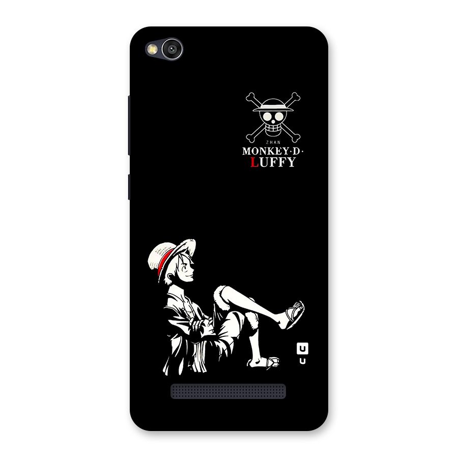 Monkey Luffy Back Case for Redmi 4A