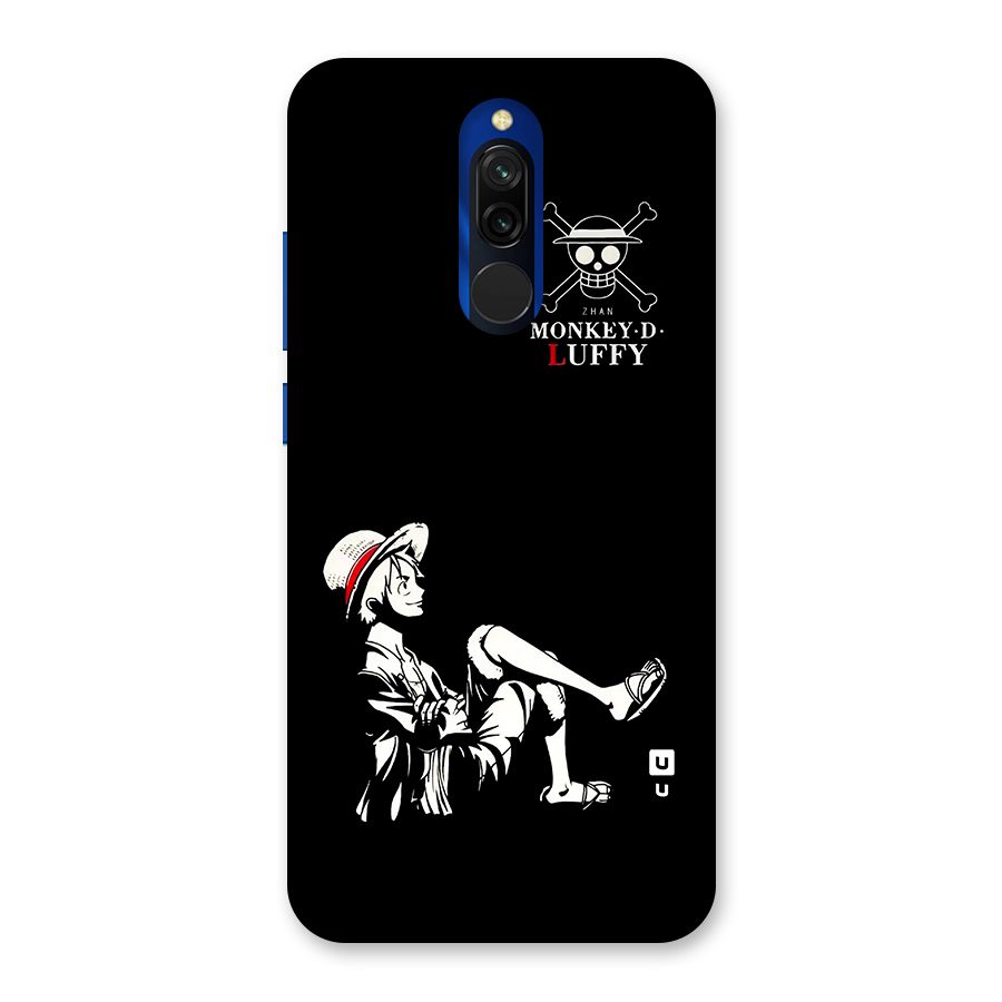 Monkey Luffy Back Case for Redmi 8