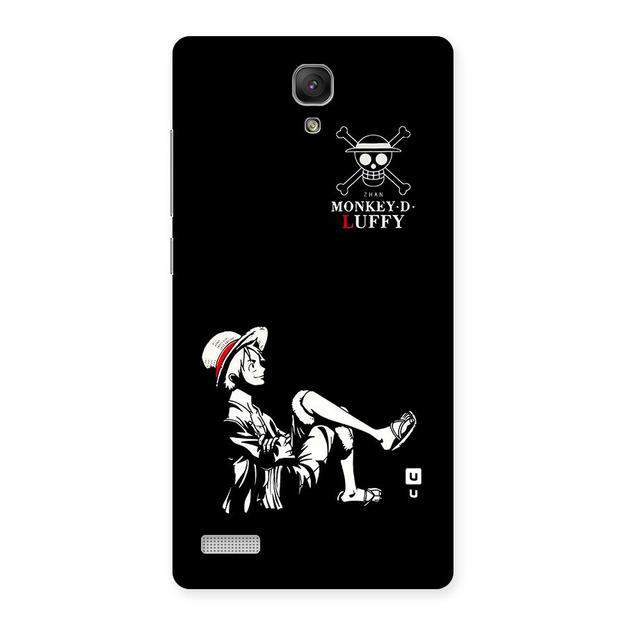 Monkey Luffy Back Case for Redmi Note