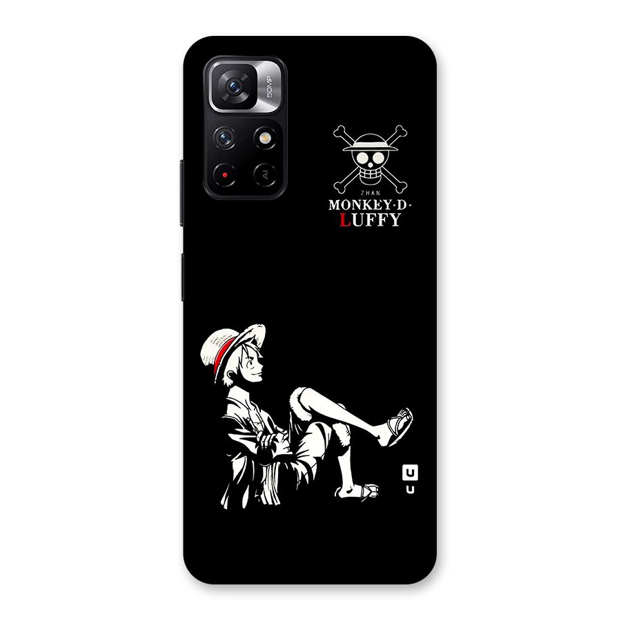Monkey Luffy Back Case for Redmi Note 11T 5G