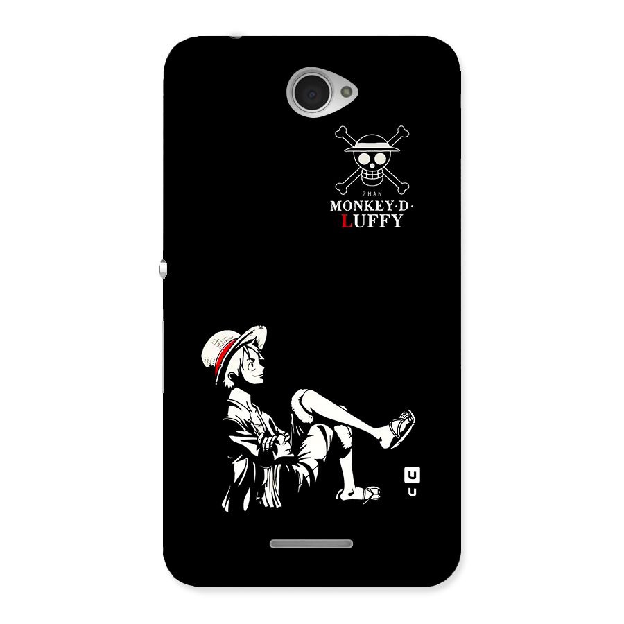 Monkey Luffy Back Case for Xperia E4