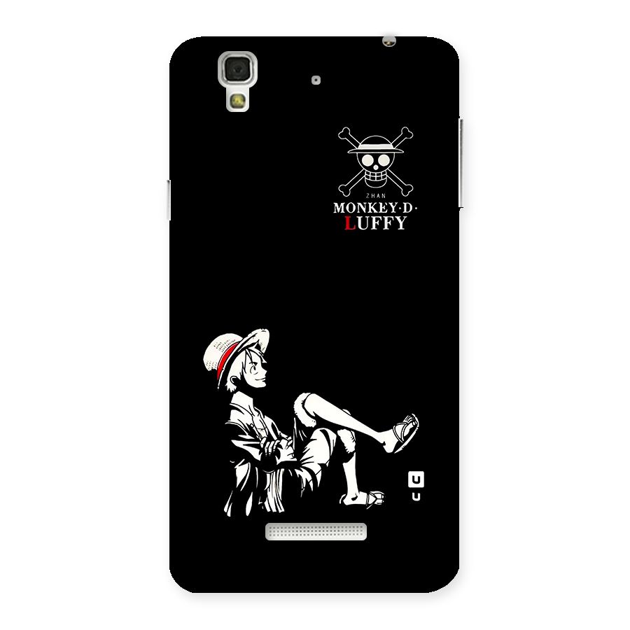 Monkey Luffy Back Case for YU Yureka Plus