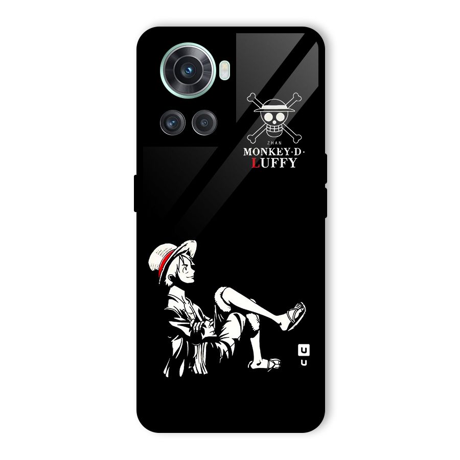 Monkey Luffy Glass Back Case for OnePlus 10R
