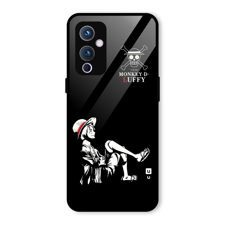 Monkey Luffy Glass Back Case for OnePlus 9