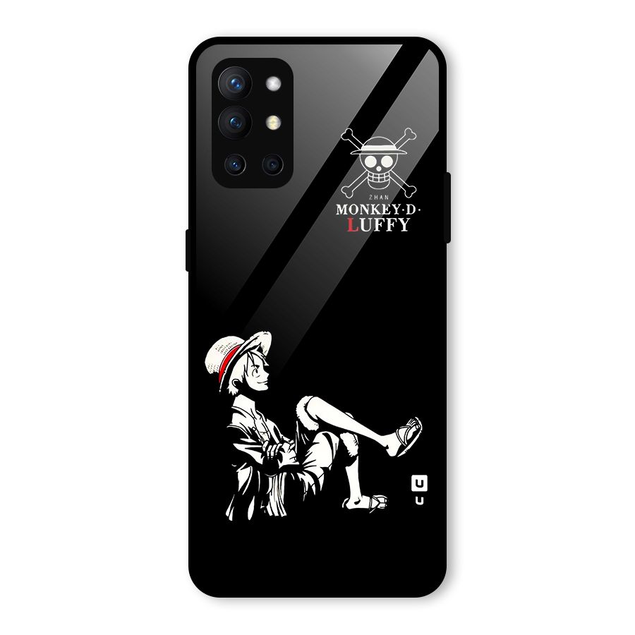 Monkey Luffy Glass Back Case for OnePlus 9R