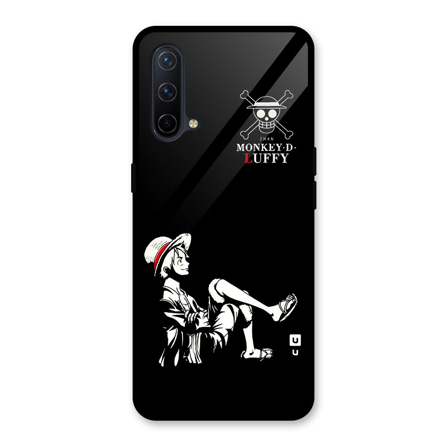 Monkey Luffy Glass Back Case for OnePlus Nord CE 5G