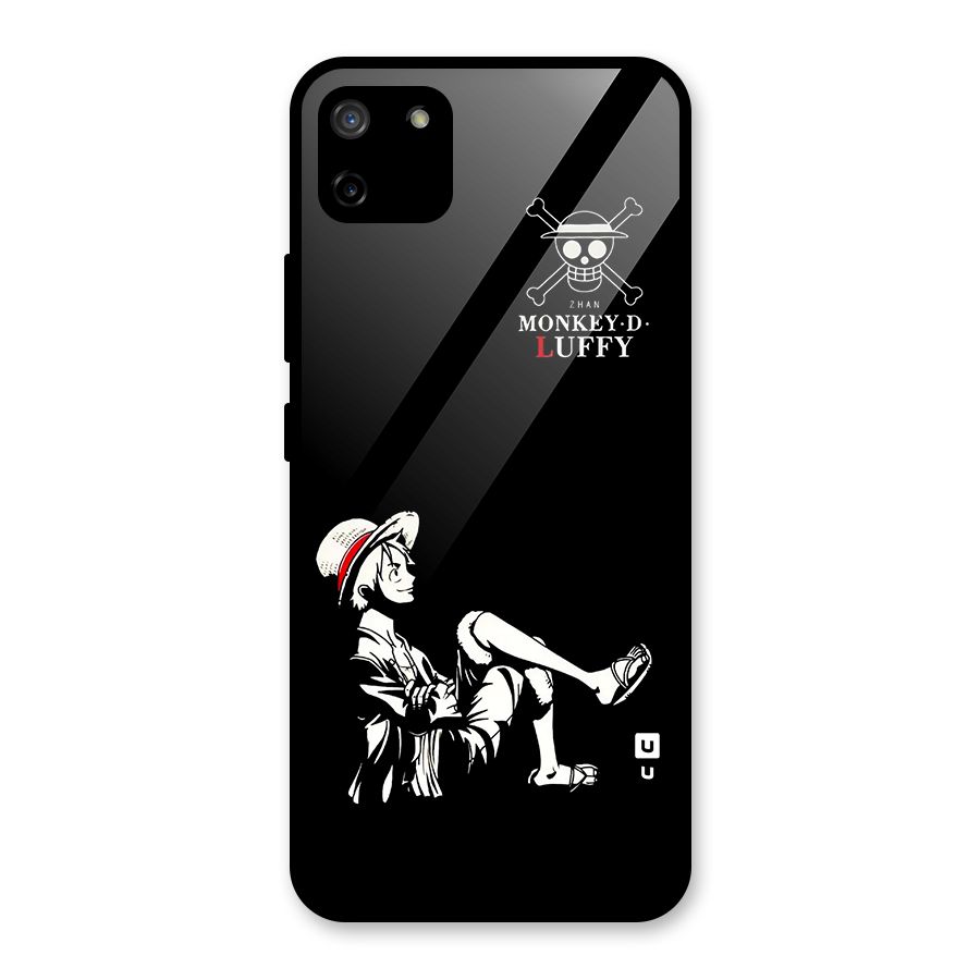 Monkey Luffy Glass Back Case for Realme C11