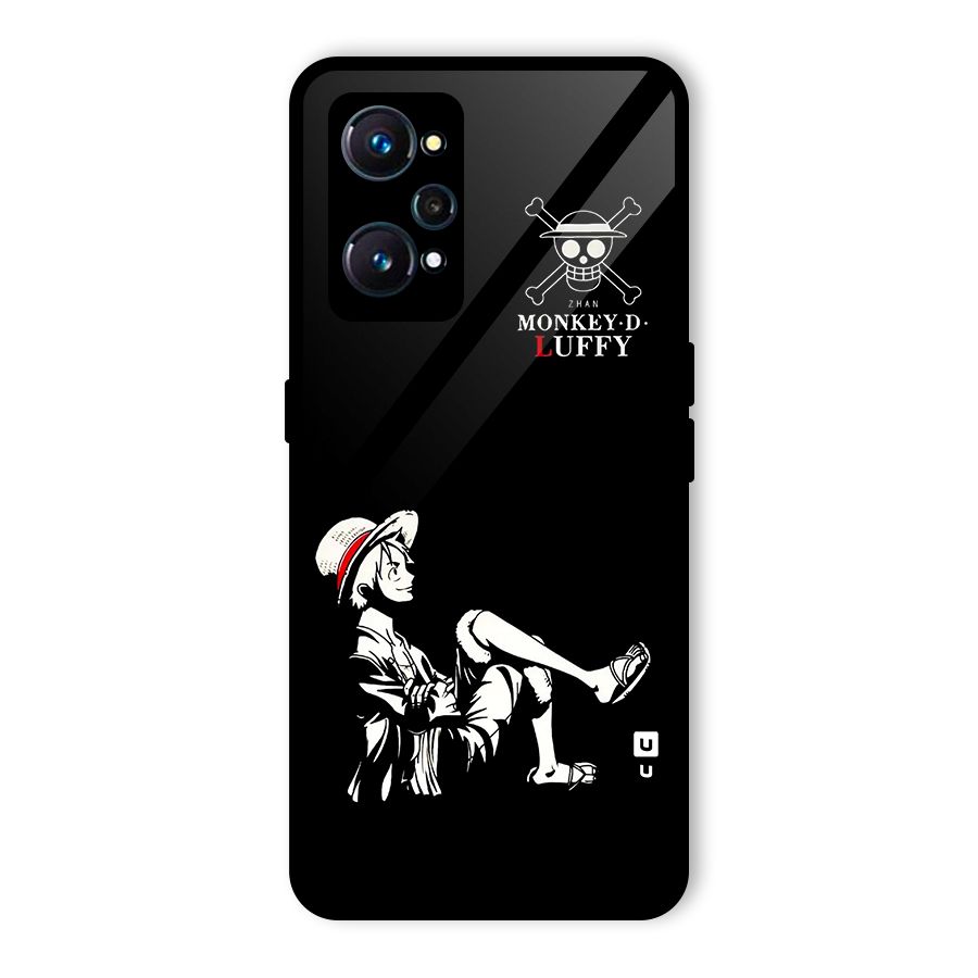 Monkey Luffy Glass Back Case for Realme GT 2