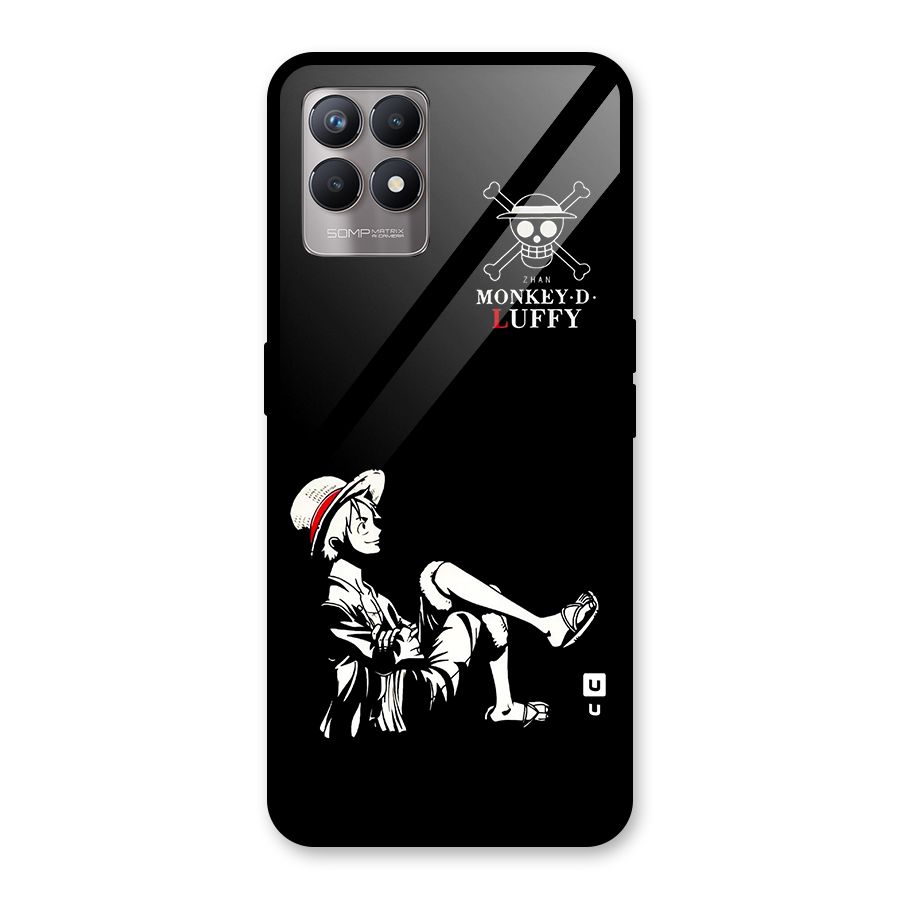 Monkey Luffy Glass Back Case for Realme Narzo 50