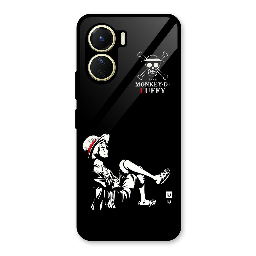 Monkey Luffy Glass Back Case for Vivo Y56