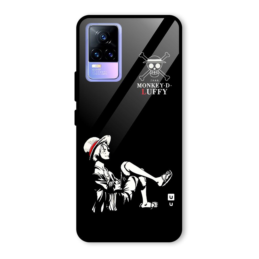 Monkey Luffy Glass Back Case for Vivo Y73
