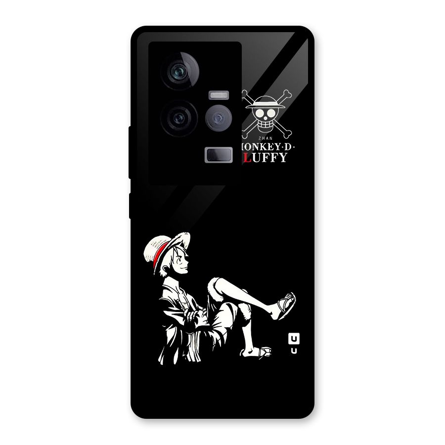 Monkey Luffy Glass Back Case for Vivo iQOO 11 5G