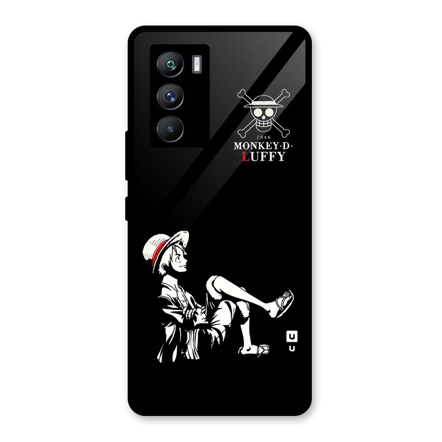 Monkey Luffy Glass Back Case for Vivo iQOO 9 SE