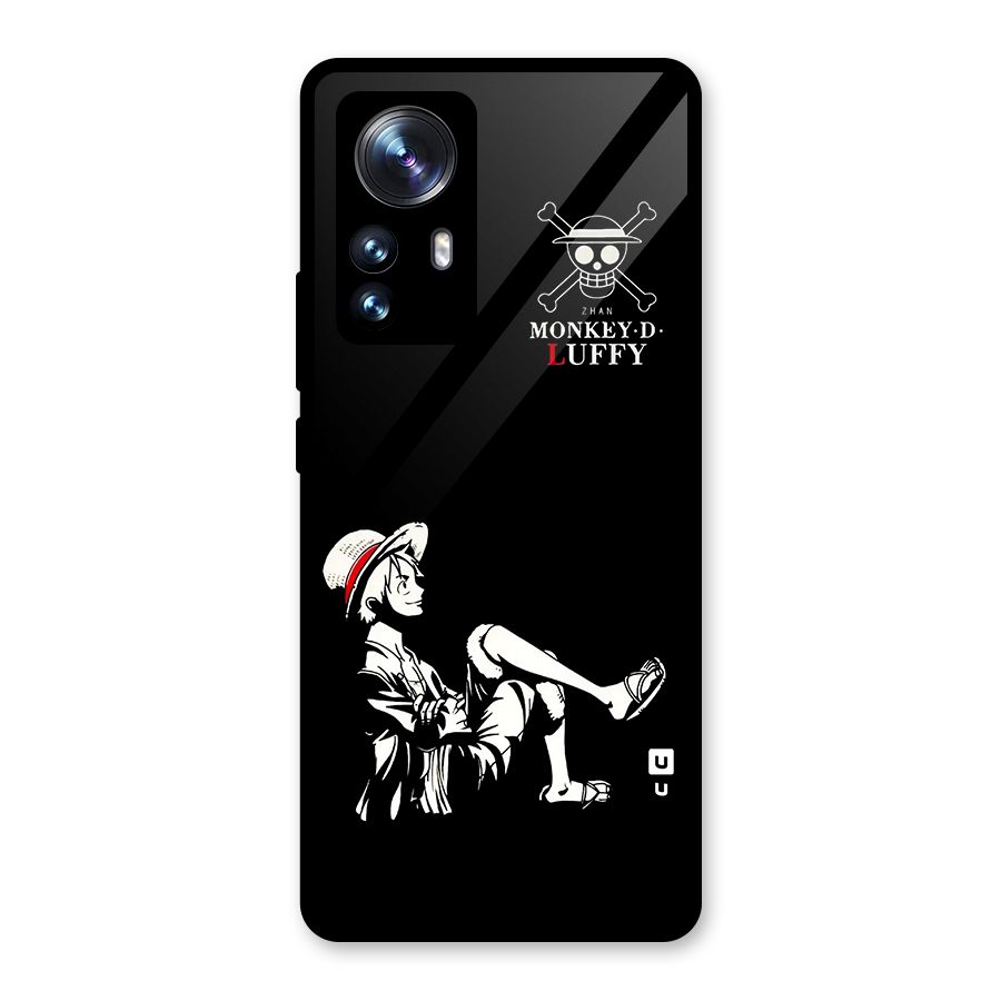 Monkey Luffy Glass Back Case for Xiaomi 12 Pro