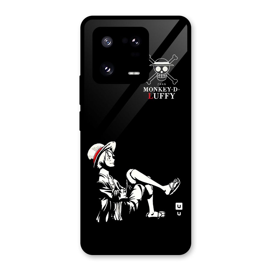 Monkey Luffy Glass Back Case for Xiaomi 13 Pro