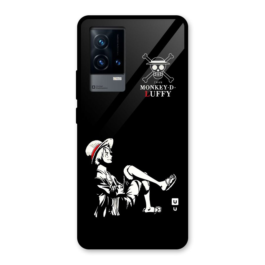 Monkey Luffy Glass Back Case for iQOO 9 5G