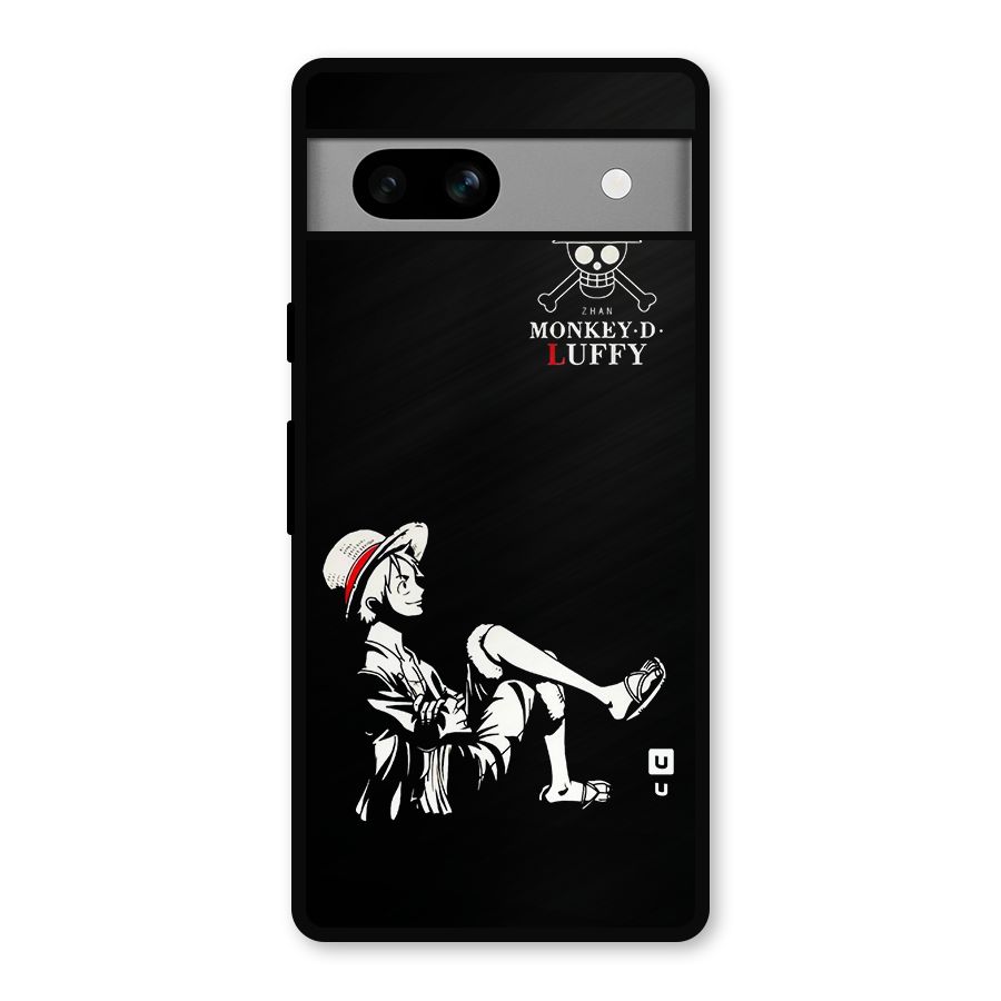 Monkey Luffy Metal Back Case for Google Pixel 7a
