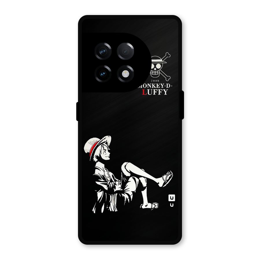 Monkey Luffy Metal Back Case for OnePlus 11R