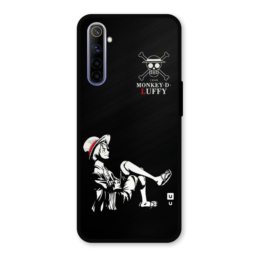 Monkey Luffy Metal Back Case for Realme 6
