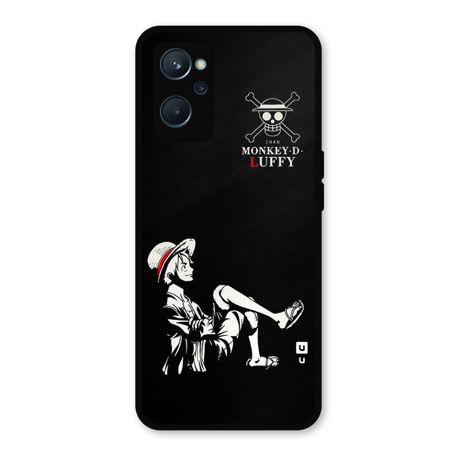 Monkey Luffy Metal Back Case for Realme 9i