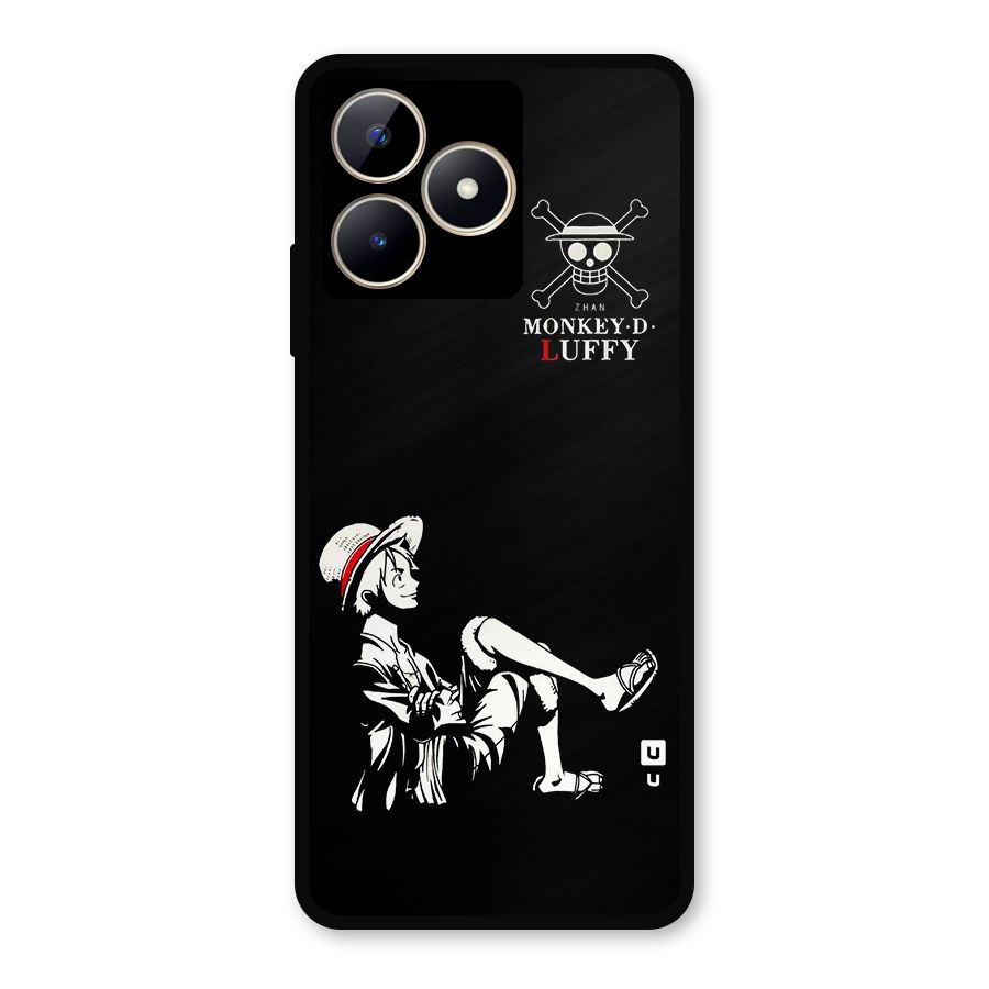 Monkey Luffy Metal Back Case for Realme C53