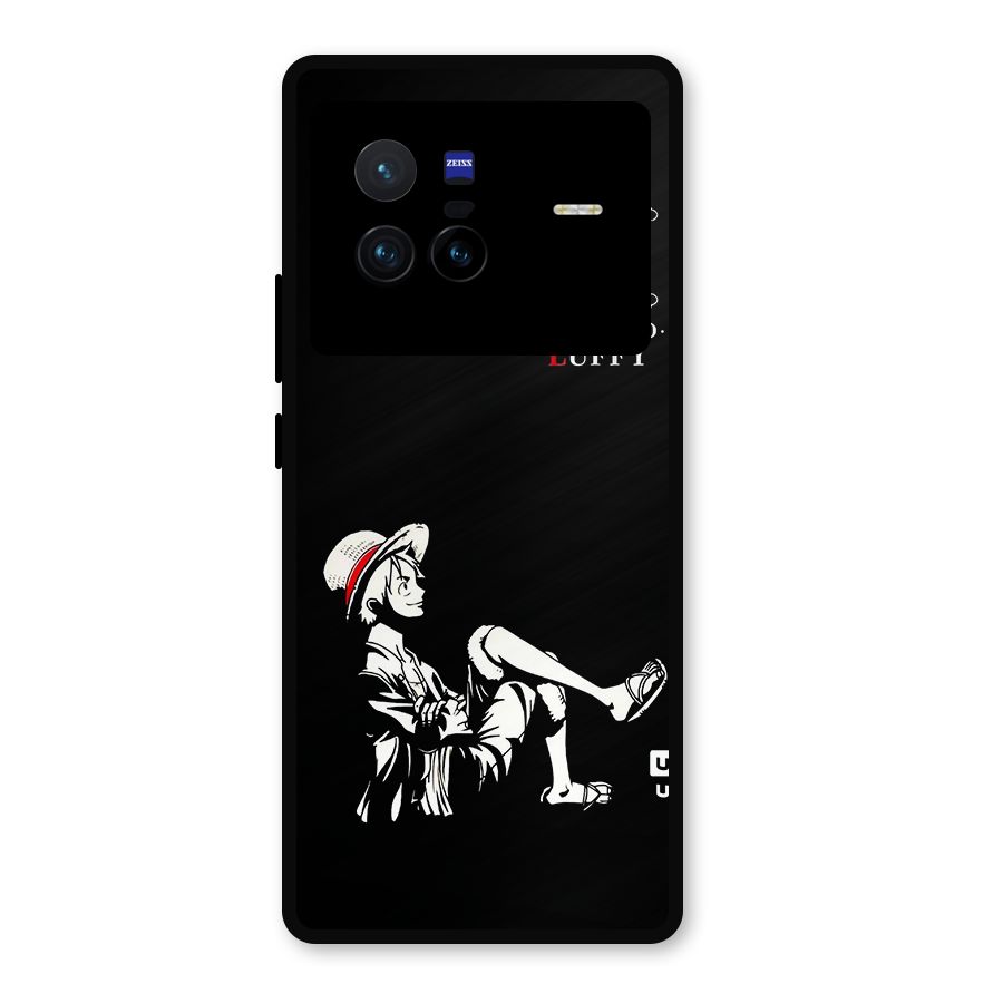 Monkey Luffy Metal Back Case for Vivo X80