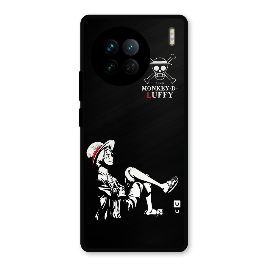 Monkey Luffy Metal Back Case for Vivo X90