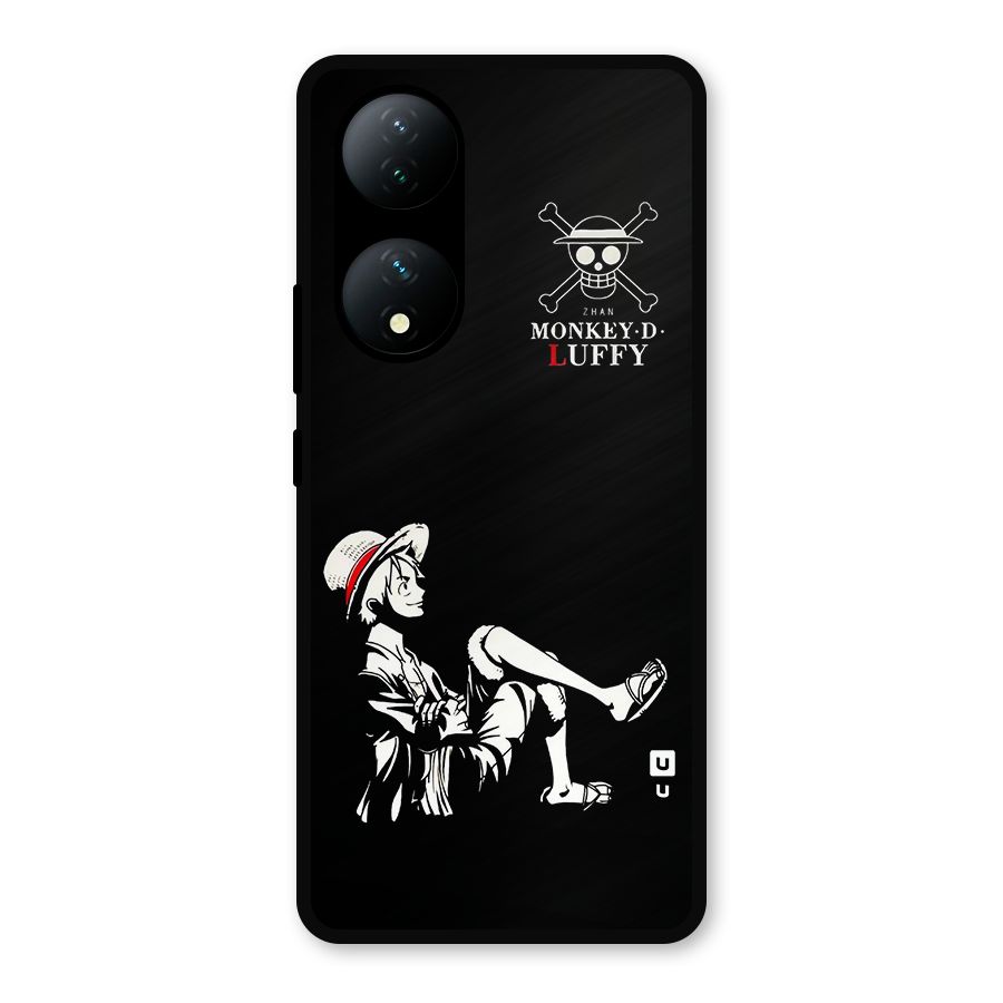 Monkey Luffy Metal Back Case for Vivo Y100a