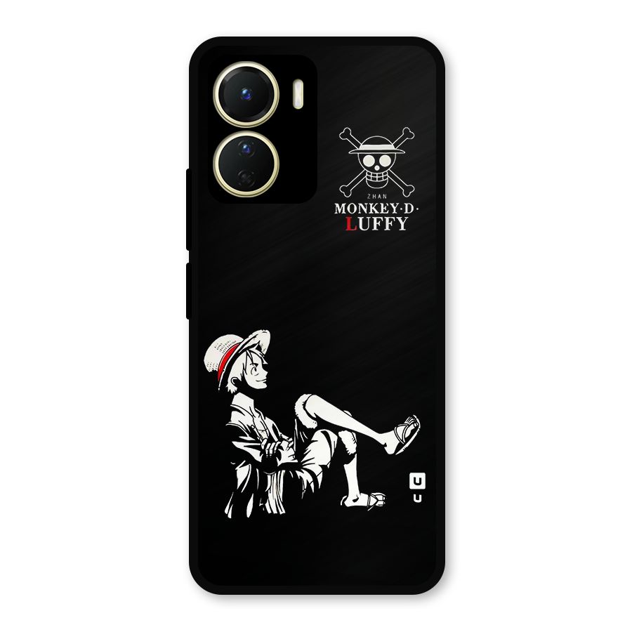 Monkey Luffy Metal Back Case for Vivo Y16