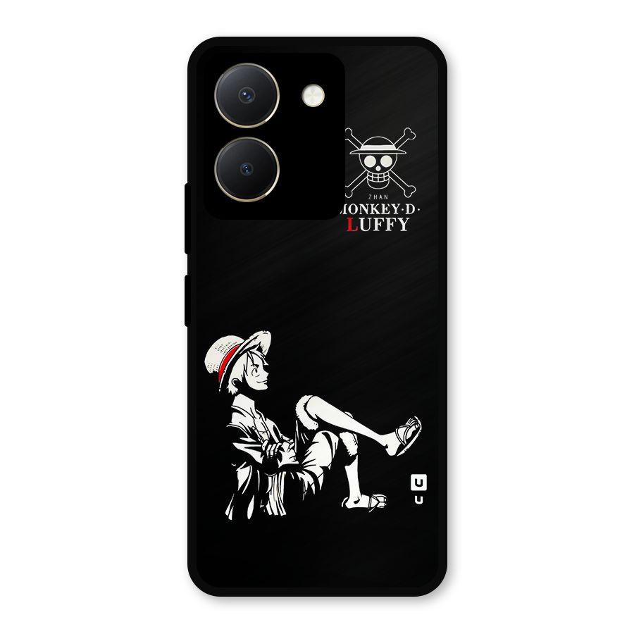 Monkey Luffy Metal Back Case for Vivo Y36
