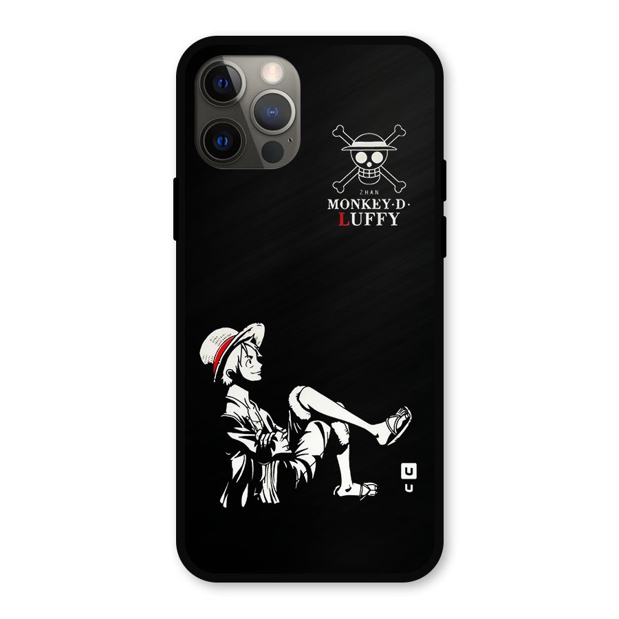Monkey Luffy Metal Back Case for iPhone 12 Pro