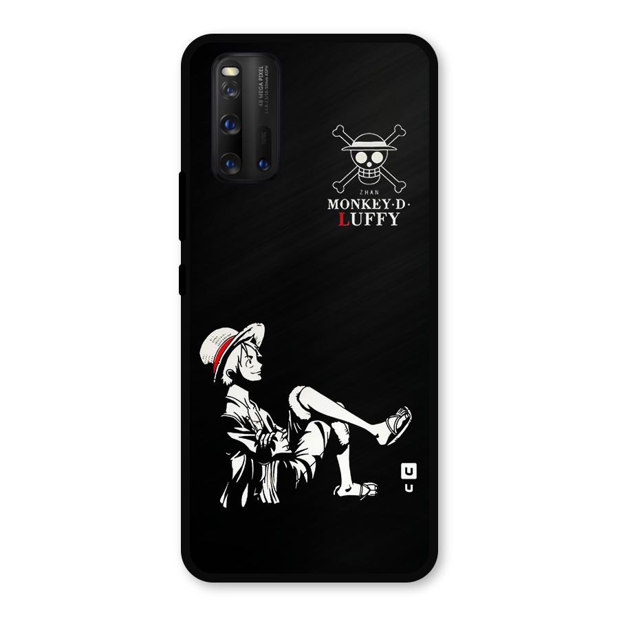Monkey Luffy Metal Back Case for iQOO 3