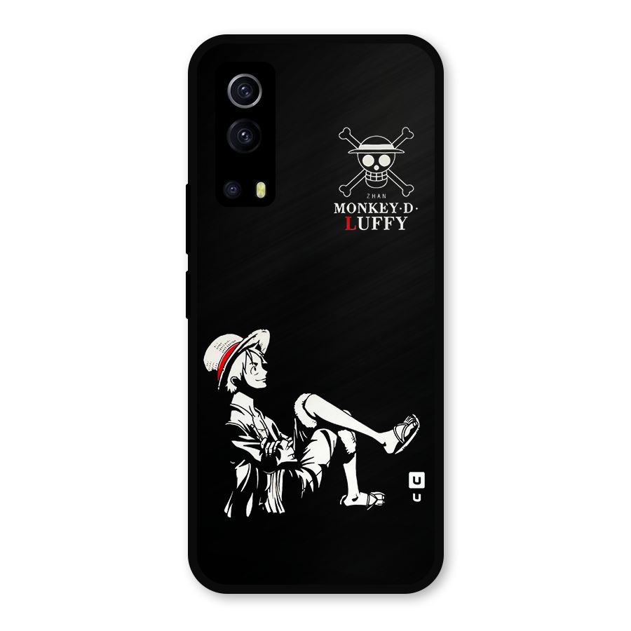 Monkey Luffy Metal Back Case for iQOO Z3